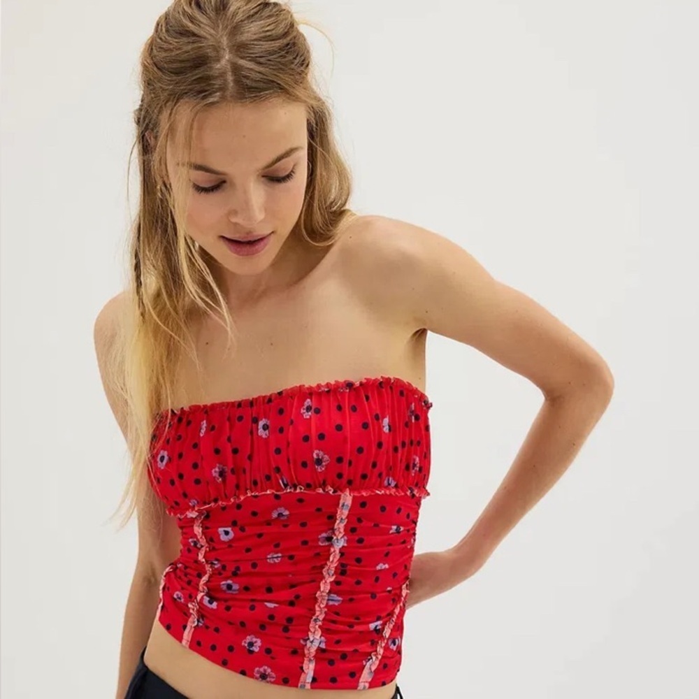 NWOT FREE PEOPLE Scottie Printed Tube ✨🐞